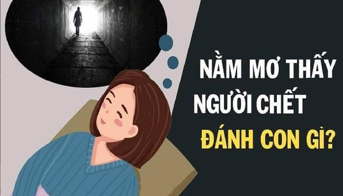 Nằm mơ thấy người chết đánh con gì may mắn nhất?